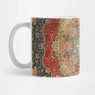 Colorful Vintage Floral Persian Rug Pattern Mug